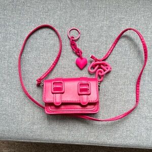 Small pink crossbody